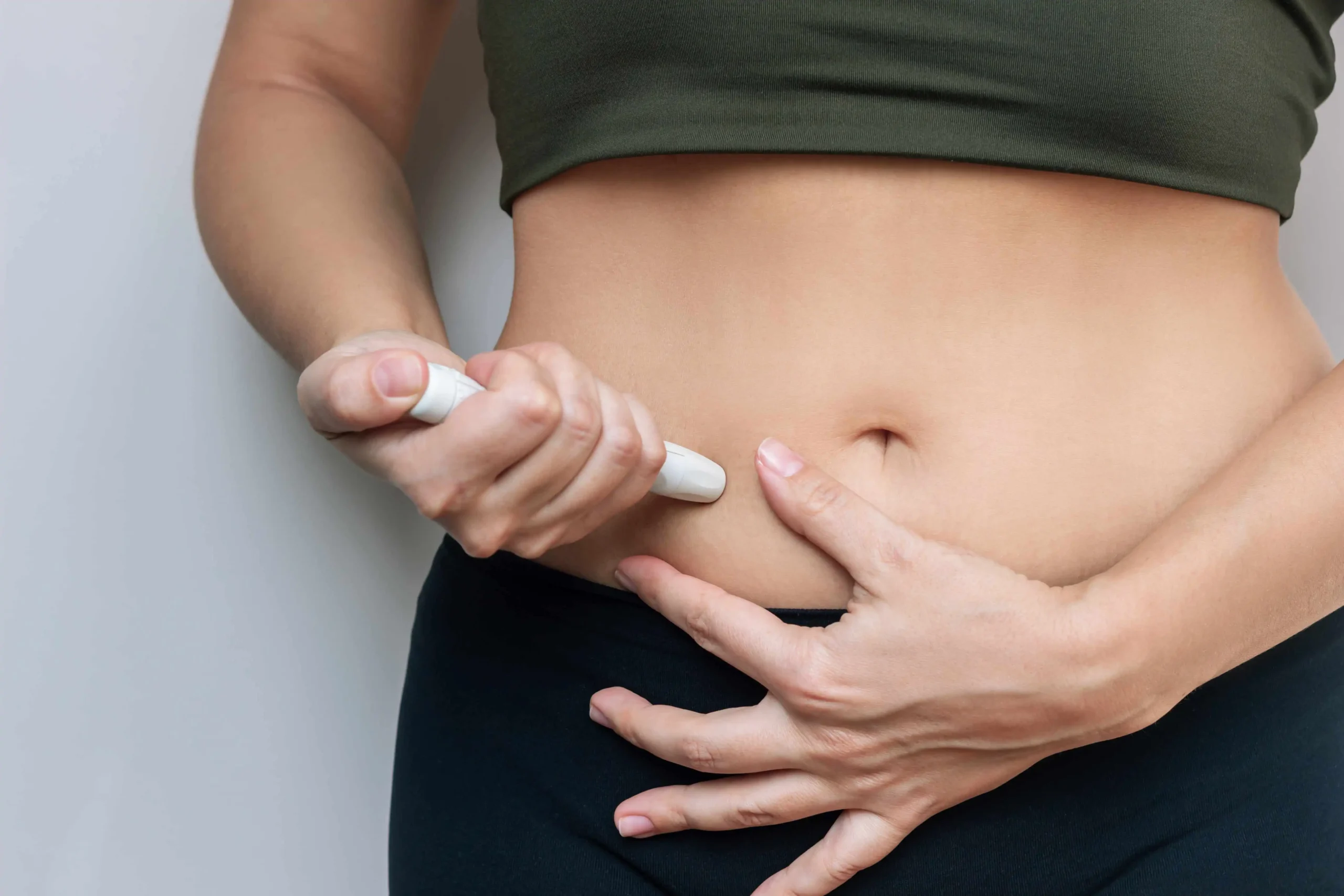 a person getting Semaglutide | Weight Loss Treatment